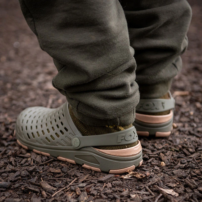 Fox Khaki Clogs